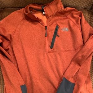 North Face quarter zip jacket.